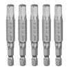 HARFINGTON 5pcs H7.0 Hex Head Drill Bit Wrench 7mm Metric