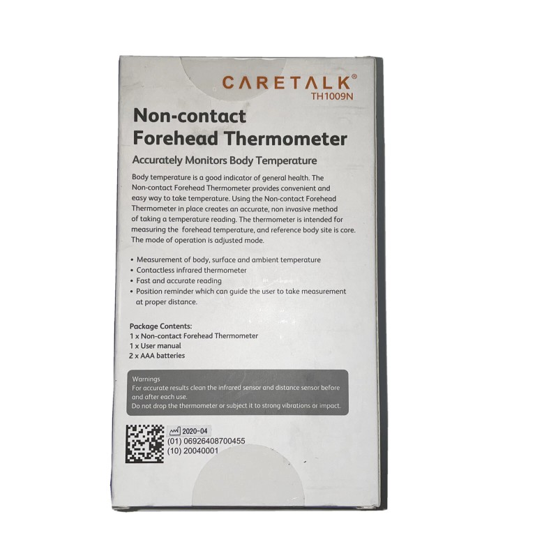 Caretalk Non-Contact Forehead Thermometer Th1009N-NEW-SE