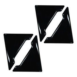 HQRNYP 4PCS Car Door Guard Protector, Car Door Edge Guard, Anti-Collision Vehicle Side Corner Protector, Auto Accessories Self-Adhesive Auto Edge Protection Cover Fit for Most Vehicle (Black)