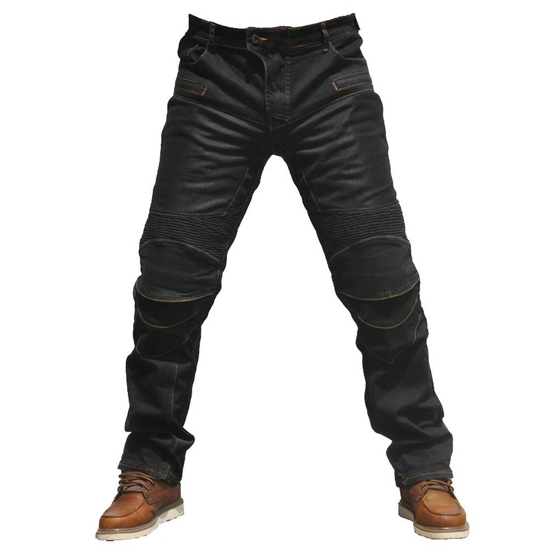 2019 Men Motorcycle Riding Jeans Armor Racing Cycling Pants with