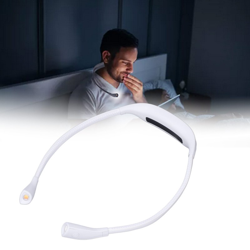 Neck Book Light USB Rechargeable Portable LED Neck Hanging Lamp