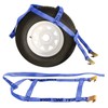 RuggedTow (2x) Blue Demco Tow Dolly Straps Wheel Basket Flat