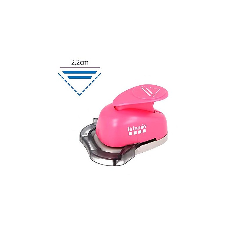 Artemio 2,5 cm Gerade Ecke, Pink