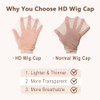 TaShow 30 gorros de peluca HD para mujer, con encaje