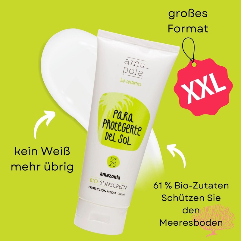 Amapola Biocosmetics Sun Protection SPF 25 Ecological cosmetics