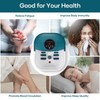 CURECURE Collapsible Foot Spa Bath Massager with Heat, Bubble and