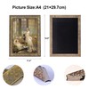 Bronze 8.25x11.75 Picture Frames: Wooden Wall Frames for Home Wall