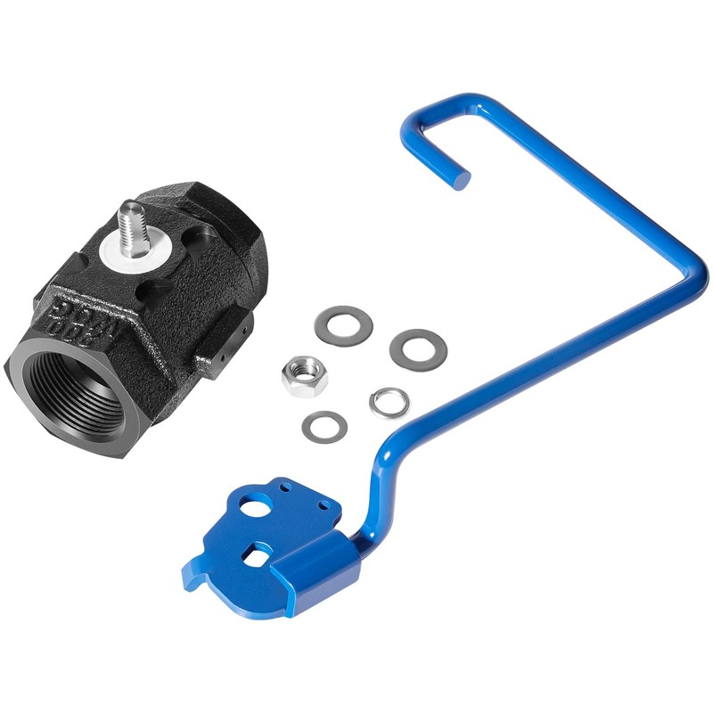 60131007 Ball Valve 1-1/4" Right-Hand Valve with 9" Hook Lever