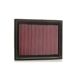 K&N High-Flow Original Lifetime Engine Air Filter: Increase Power & Acceleration, Washable, Premium, Replacement Car Air Filter: Compatible with 2005-2019 Chevy(Corvette) 33-2305