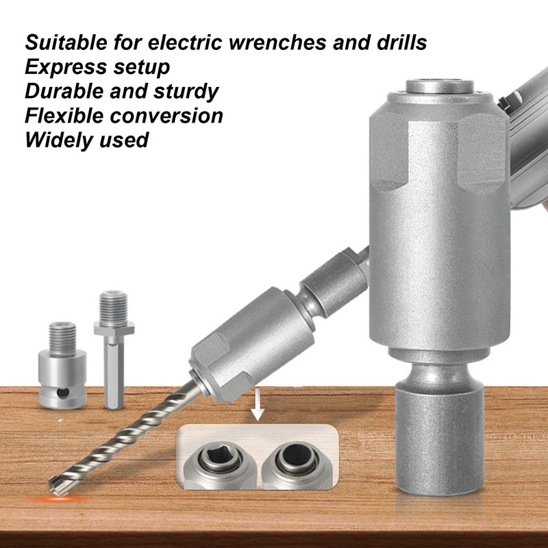 Impact Wrench to Electric Hammer Adapter High Carbon Steel Wrench