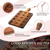 Gerrii Reversible Wooden Deviled Egg Platter Deviled Egg Tray Charcuterie