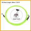 Partuto Universal 200cm 78.74" Motorcycle Brake Clutch Oil Hose Line