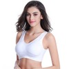 Vermilion Bird Women's 3 Pack Seamless Comfortable Sports Bra with