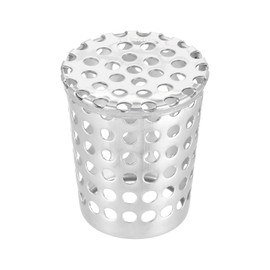 uxcell Gutter Guard Filter, 304 Stainless Steel Downspout Guard Filter Strainer for Stop Leaves Blockage, Fit for 50mm/1.97" aperture