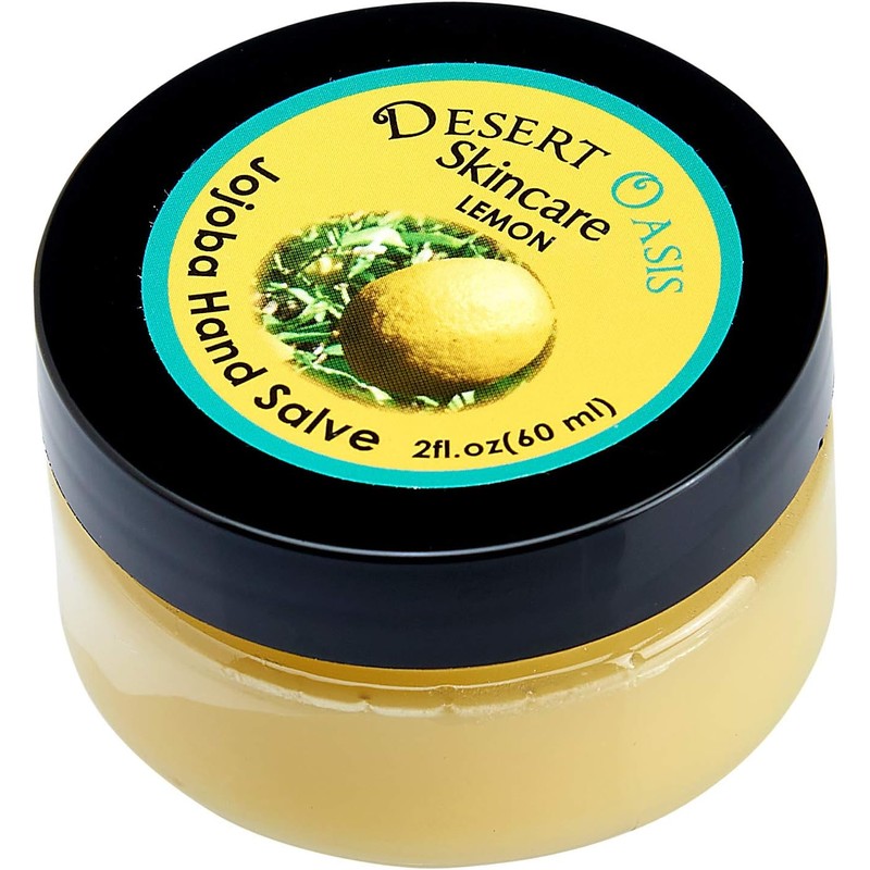 Aceite de jojoba salsa de limón para manos, hecha de
