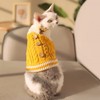 Knitted Dog Sweater for Small Dogs Cats Thick Warm Puppy