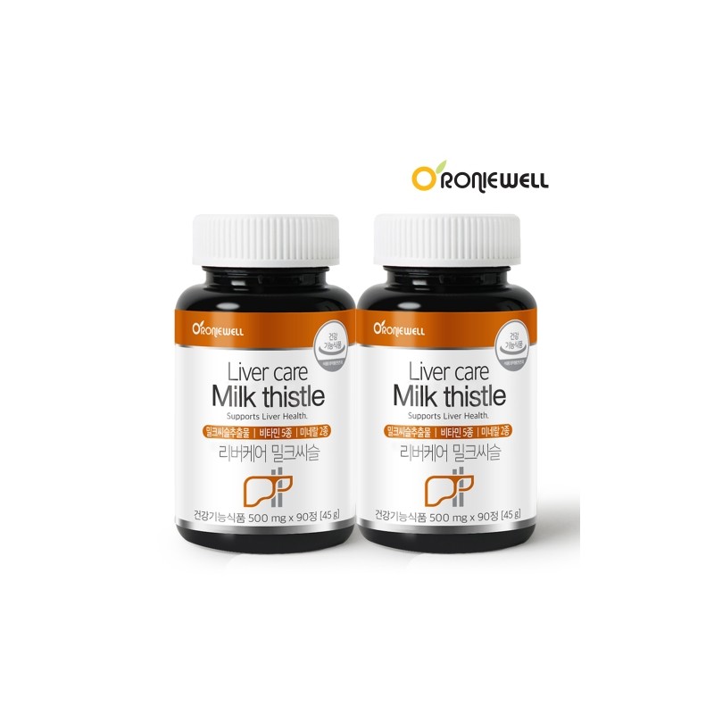 Roniwell Liver Care Milk Thistle (500mg x 90 Tablets) /