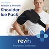 REVIX Large Shoulder Ice Pack Wrap, Ice Shoulder Brace for