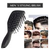 FIXBODY Curved Vent Hair Brush for Blow Drying, Styling and