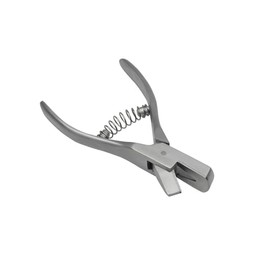 zikimed Ear Notcher Medium, 15 x 20 mm V-Cut Pliers Aluminum Handle 7.25" Long