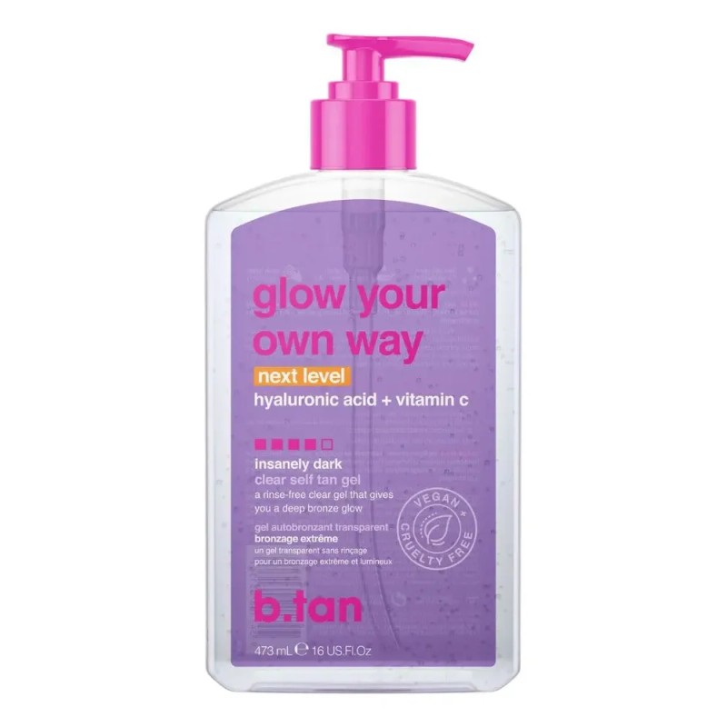 Autobronceador B.tan Increíblemente Oscuro 473ml Piel Dorada