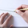 BAY LETTERPRESS Paper Ruler Scale 7.9 inches (20 cm) 50