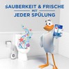 WC-Ente Aqua Blue Einh√§nger, WC-Duftsp√ºler, Marine Duft, Blausp√ºler, (1x36g)