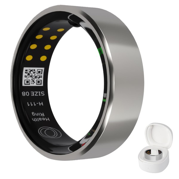 WeiQiuOutdr Smart Ring Health Tracker with Free Subscription, Fitness Sleep