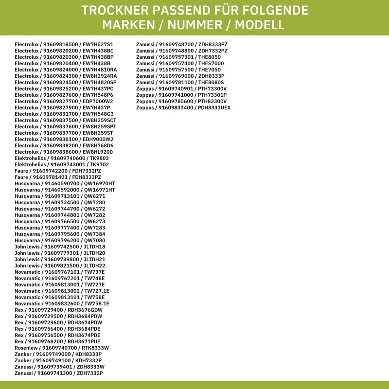 eVendix AEG 125002061/5 Condenser 10µF for Tumble Dryer Washer Dryer