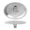 8 Inch Stainless Steel Rain Shower Head Ultrathin 75 Nozzles