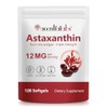ZUZOKKAHA Astaxanthin 12mg - 120 Softgels | Premium Natural Antioxidant