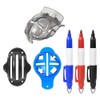 Namvo Golf Ball Marker Kits - 3 Pieces Alignment Sets