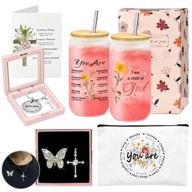 Amgkonp Christian Gifts for Women Faith,Religious Gifts for Women Christian Gifts,Catholic Spiritual Gifts,Faith Bible Verse Gifts Inspirational Birthday for Mom,Grandma