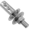 Generic 1/2" Motor Shaft Arbor Extension Grinder Polish Buffer, Aluminum