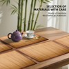 Piuluvor® Set of 4 Bamboo Placemats, 45 × 30 cm