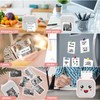 PRINHSJI Mini Printer Sticker Thermal Printer with 11 Rolls Paper,Sticker