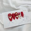 Scarlett Handmade Nail Tips - Square / 스칼렛 수제네일팁 -