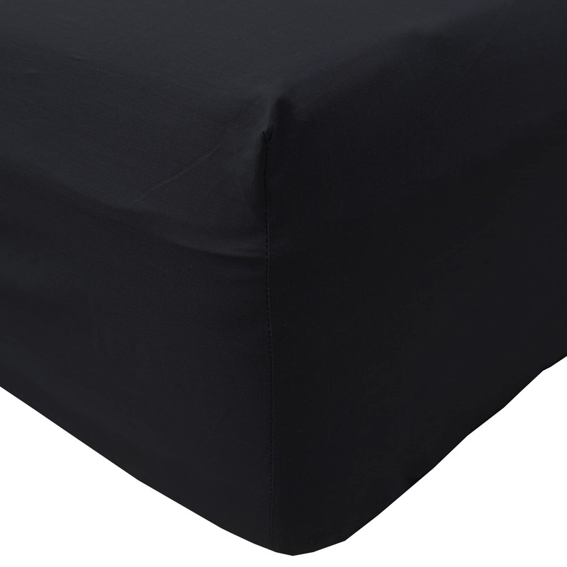 POSH WAVE Easy-care Fitted Sheet 25CM/10 Inches Deep with Elasticated