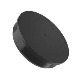 Cleartec 0.562in Sealed Bottom Tubes 12.125in Long PETG SBT00640 (qty 100) with PRP.562BLK 9/16" Poly Plug Black (qty 100)