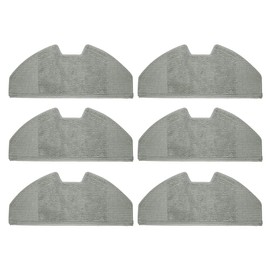 Replacement Washable Mopping Cloth Mop Pads Compatible with eufy Clean X8 Pro, Robot Vacuums Parts Accessories, 6-Pack
