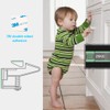 SACONELL Child Safety Cabinet Pack of 12, White/White and Black