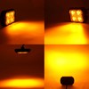DUNTUO LED Strobe Light Amber Emergency Kit Grille Quad Sync