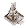 Lock Zinc Alloy Durable Furniture Drawer Locks Reusable Safe Display