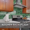 10 Sheet Peel and Stick Subway Kitchen Backsplash Tiles,3D Rectangle