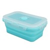 Collapsible Silicone Food Storage Container High Temperature Resistant Microwave Safe