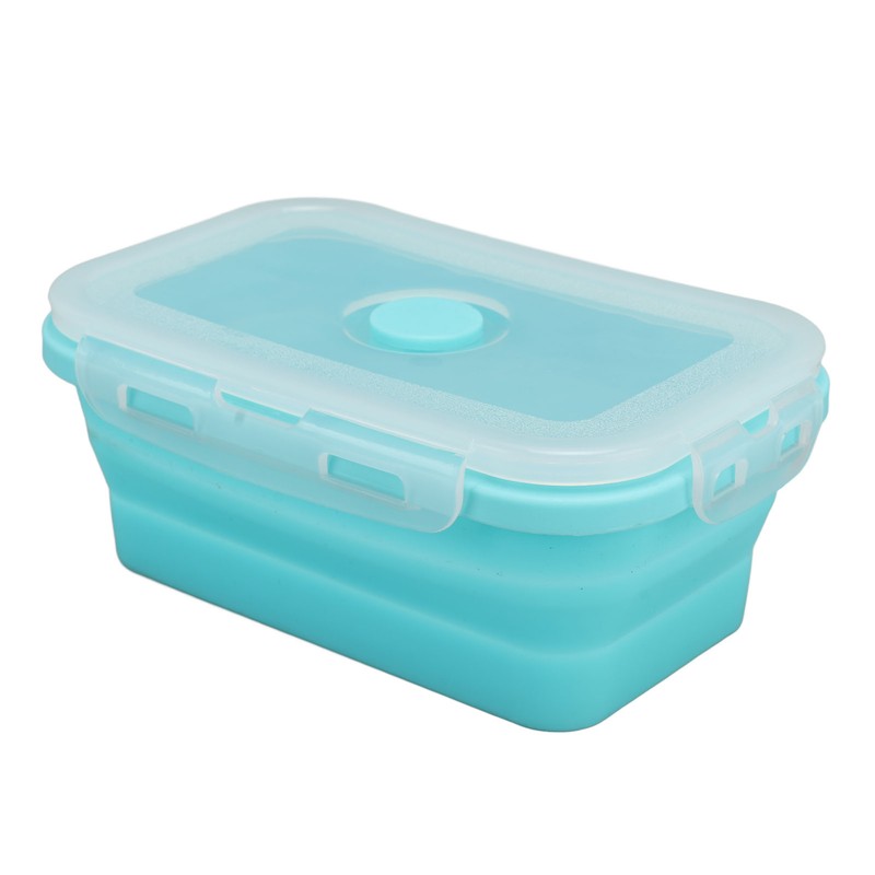 Collapsible Silicone Food Storage Container High Temperature Resistant Microwave Safe