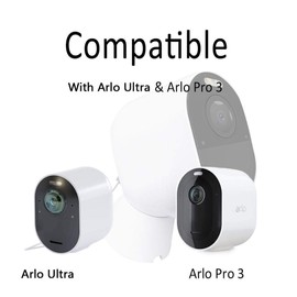 Koroao Anti-Drop Chain for Arlo Pro 4/Arlo Pro 3/Arlo Ultra - Prevent from Falling/Stolen - Weatherproof Indoor and Outdoor Safety Equipment (4-Pack)