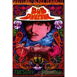 Bob Dylan Stuttgart Germany 4"x6" Reprint Concert Mini Poster/Postcar