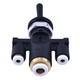 JEENDA 818-0007-000 Air Window Toggle Valve Switch 1/4 Compatible with Peterbilt 379 for Kenworth Trucks 8180007000