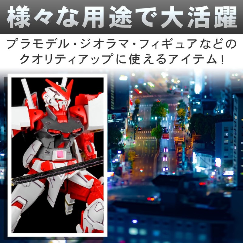 manekinext Mini LED Light 4 PCS Wireless Magnetic Power Diorama